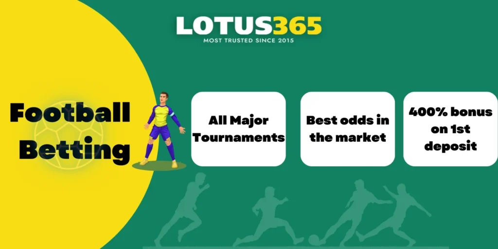 Football Betting on Lotus365 \u2013 Best Odds \u0026 Live Match Updates