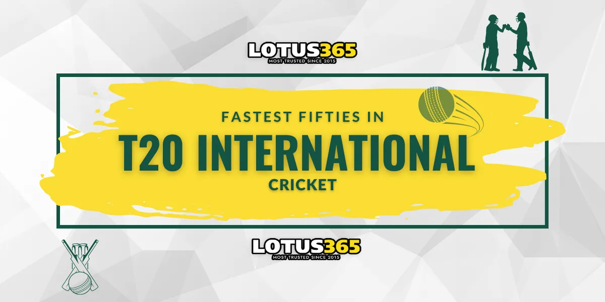 fastest fifties in t20 international cricket