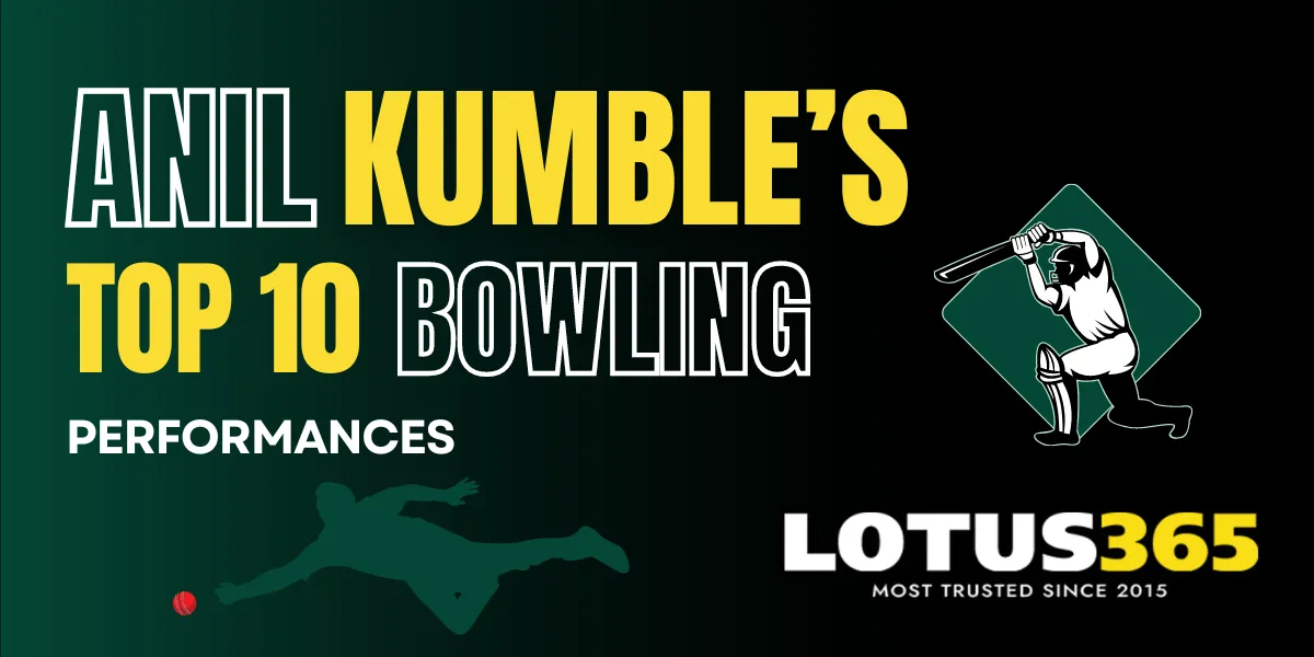 anil kumble top 10 bowling performances
