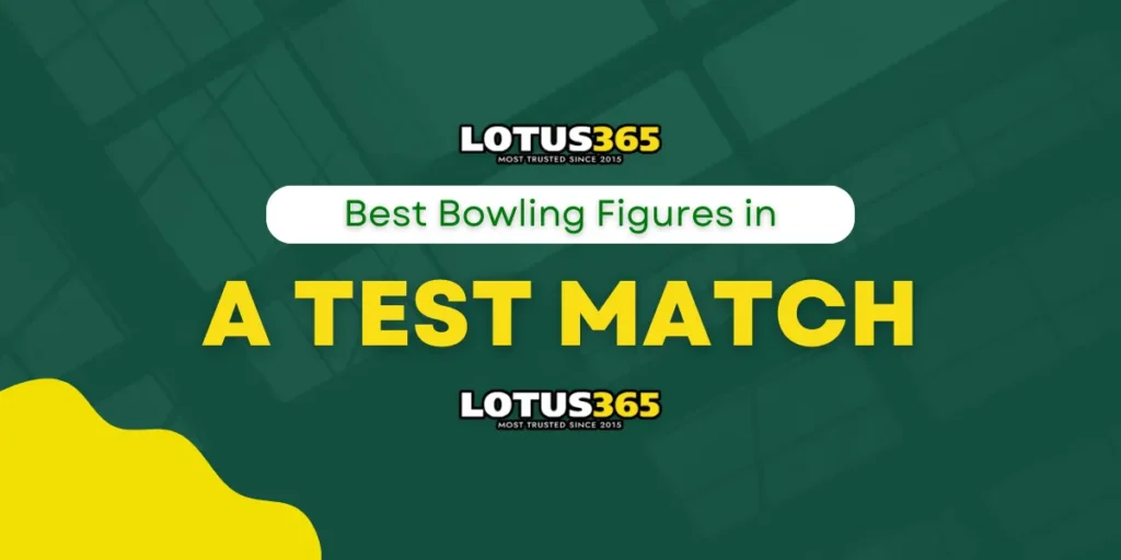 best bowling figures in a test match